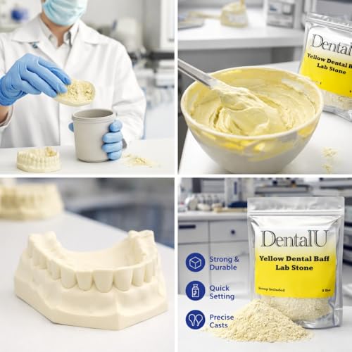 Yellow Buff Dental Stone – Type III Gypsum