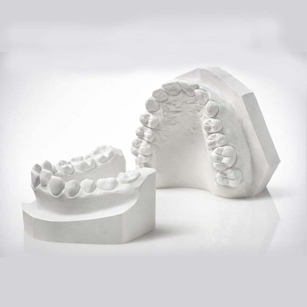 White Dental Plaster Type II Regular Set Gypsum